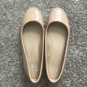 Mix No. 6 Nude Ballet Flats SIZE 10 GREAT CONDITION!